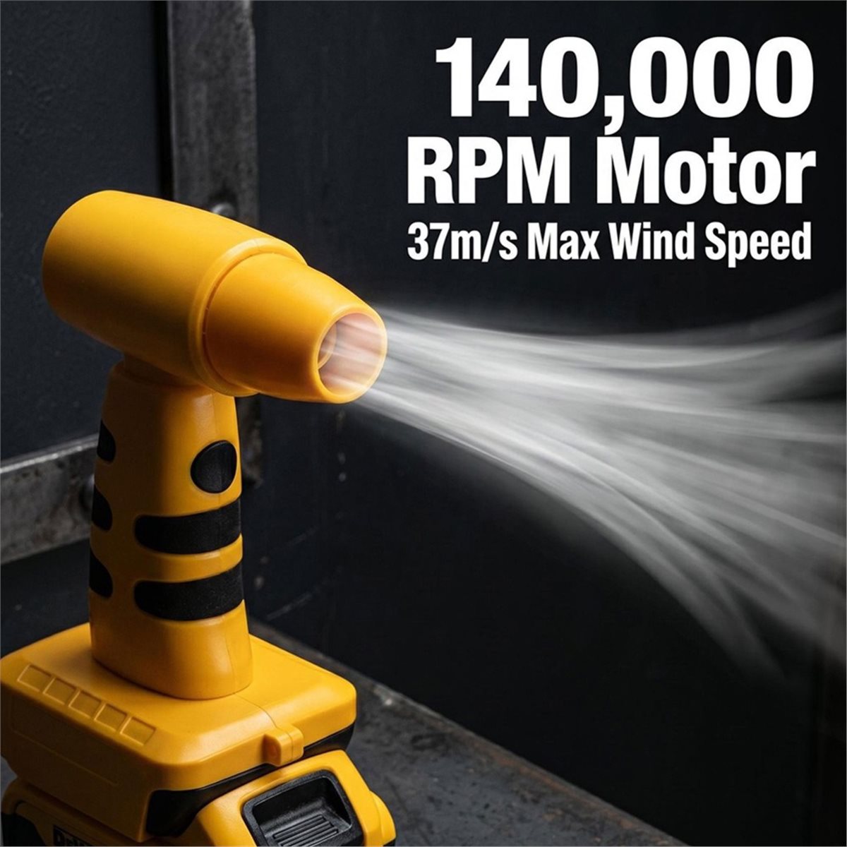 Leaf Blower Cordless - (A25M) New 140,000rpm/Min Cordless Hair Dryer