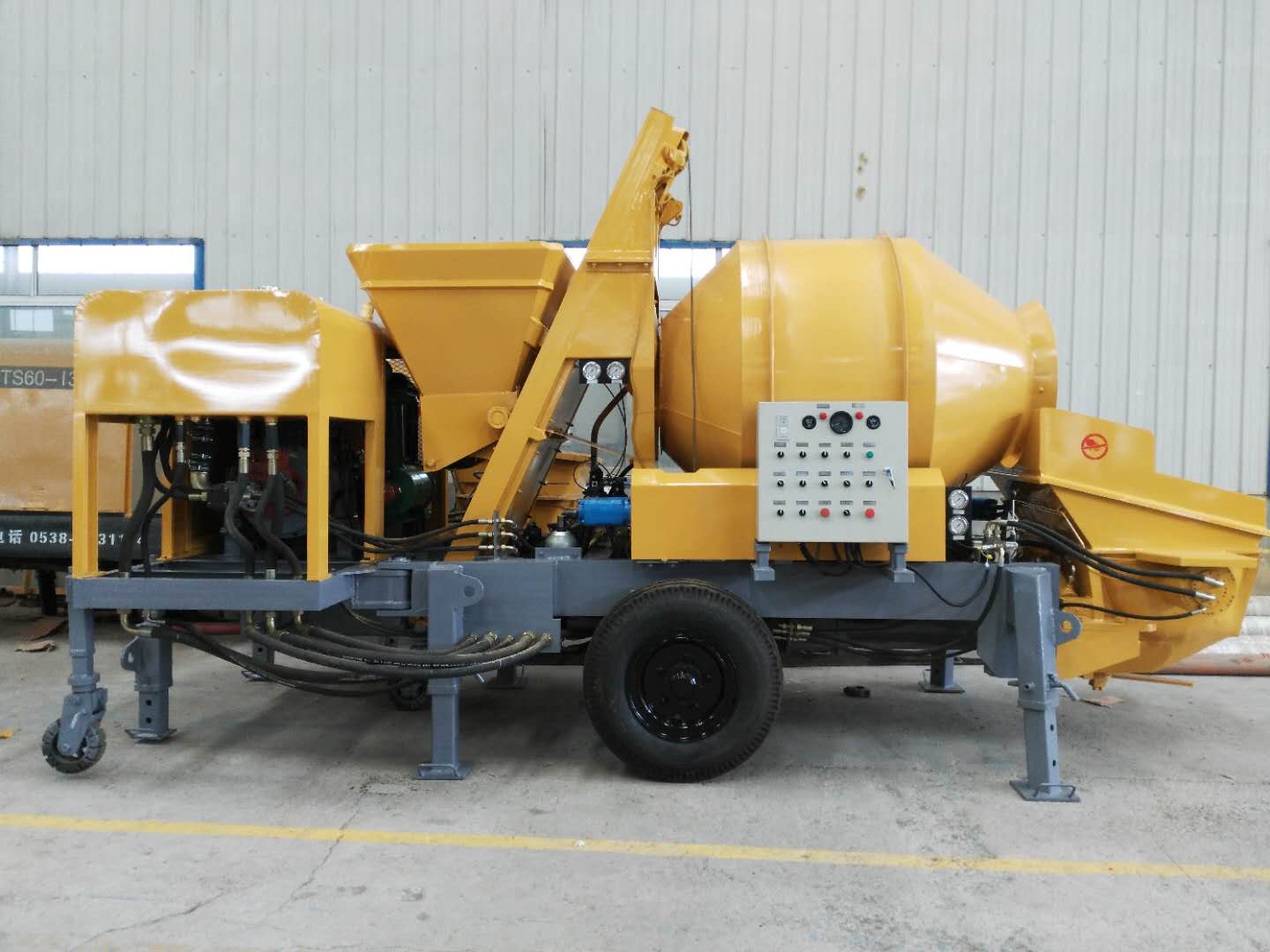 Concrete Mixer Small - Hot Selling Small Diesel Portable Concrete