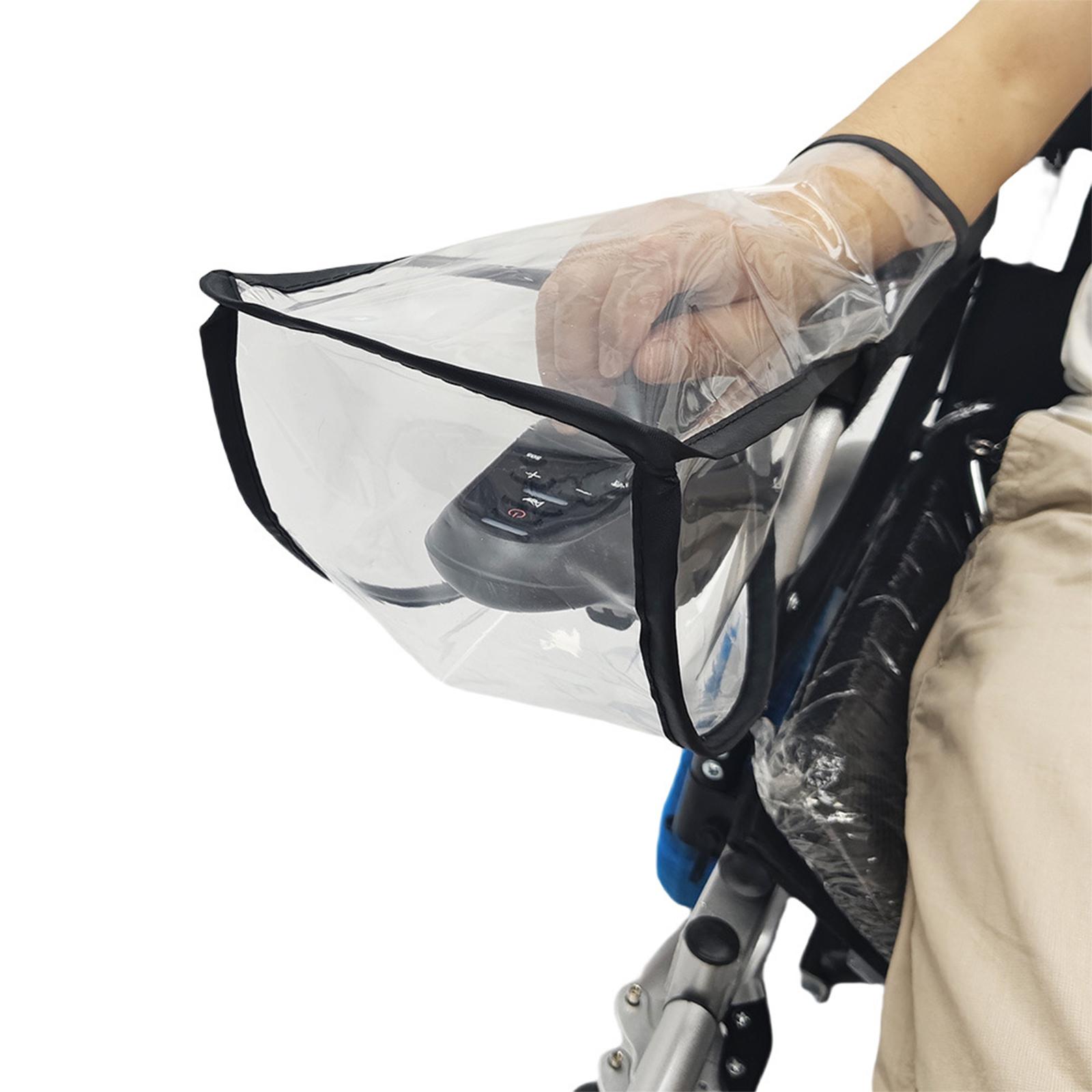 Outdoor Power Wheelchair - Universal Power Joystick Rain Cover Waterproof
