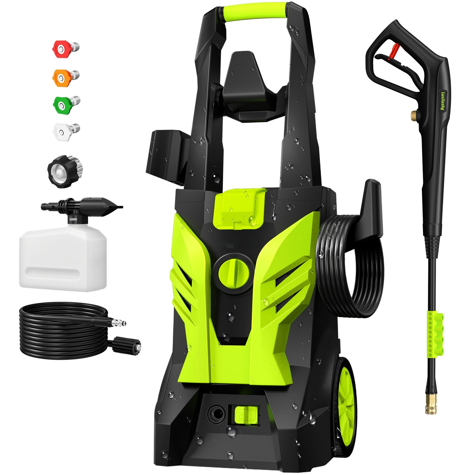 Outdoor Power Washer Storage - Tolife Portable Electric Power Pressure Washer,