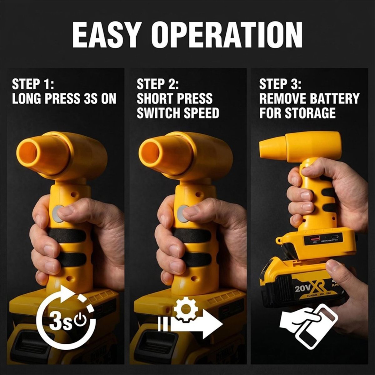 (A25M) New 140,000rpm/Min Cord - Leaf Blower Cordless review and price