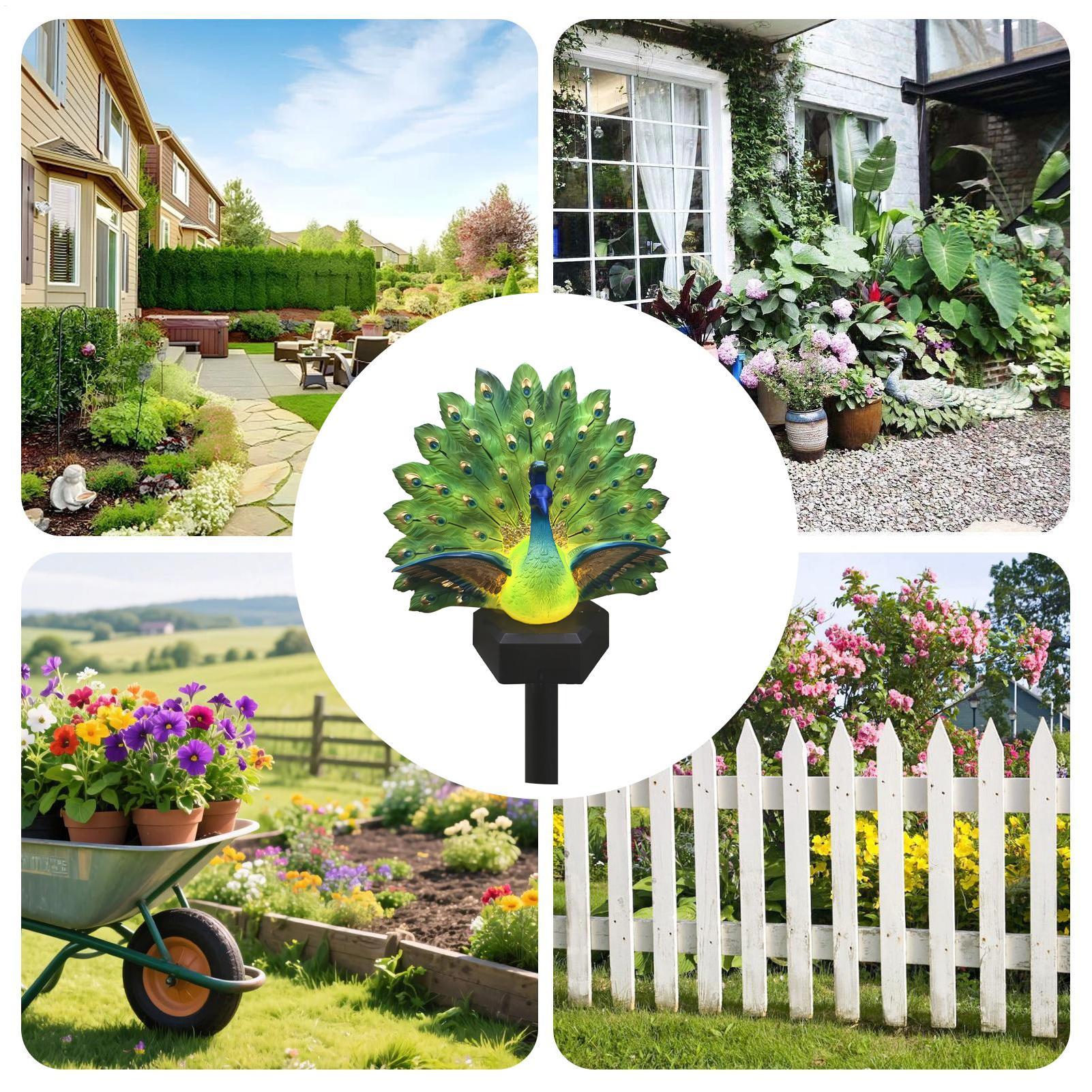 Solar Powered Bird Decor Solar - Outdoor Power Stake review and price
