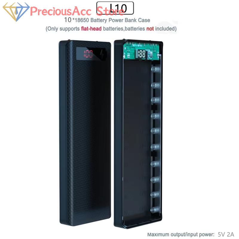 8 Slot 18650 Battery Power Ban - Outdoor Usb Power Bank review and price