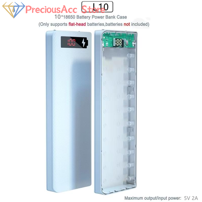 8 Slot 18650 Battery Power Ban - Outdoor Usb Power Bank review and price