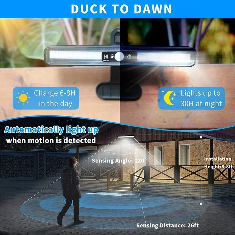 Clip On Solar Motion Lights Ou - Outdoor Power Lights review and price