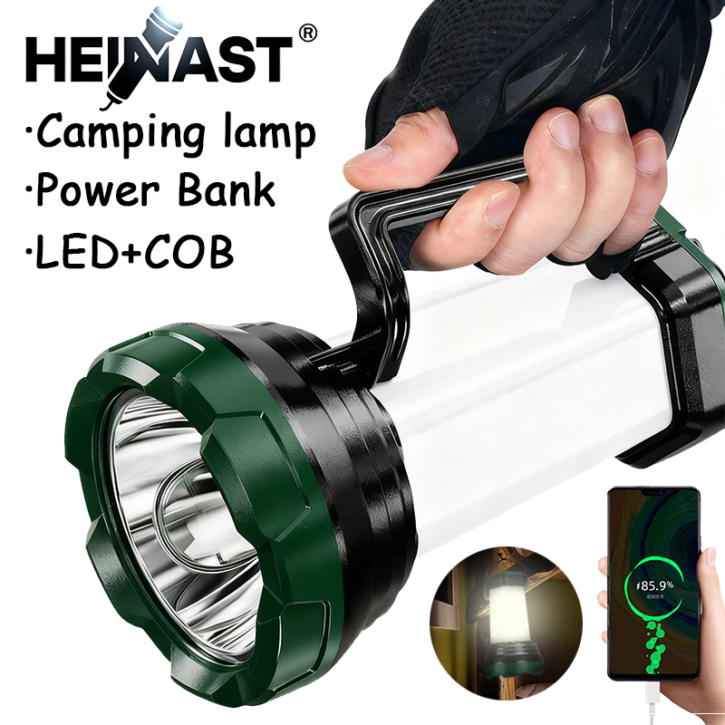 Portable Powerful LED Flashlig - Outdoor Usb Power Bank review and price