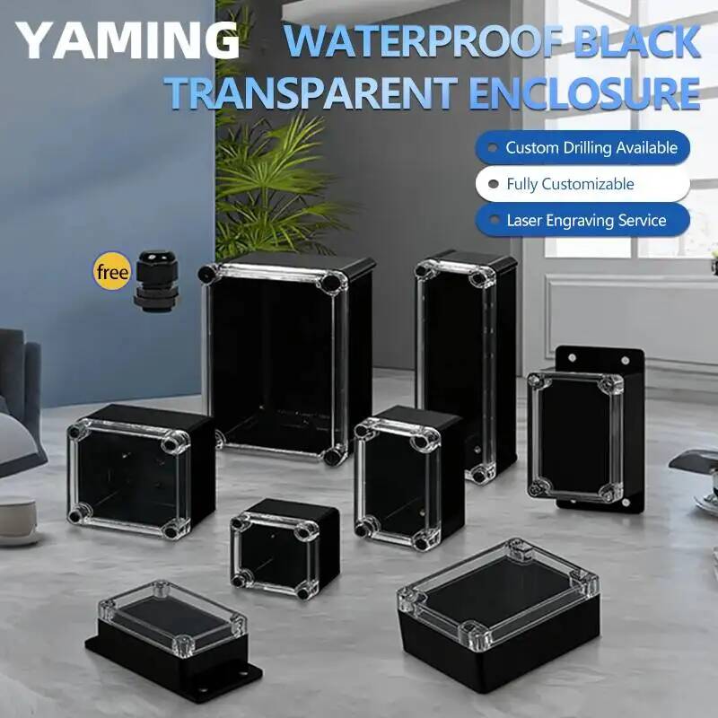 2pcs Transparent Cover Waterpr - Outdoor Power Box Cover review and price