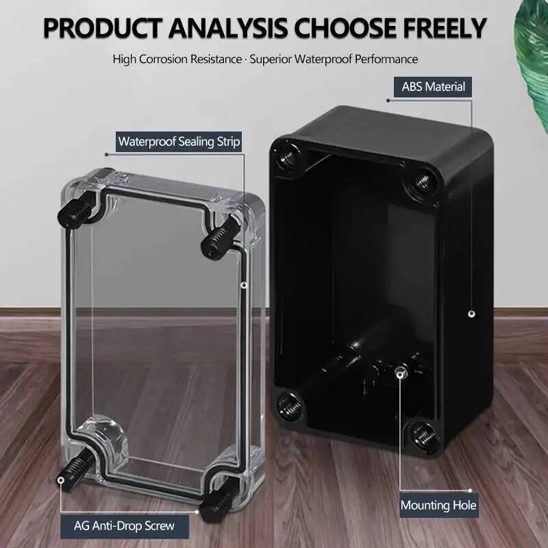 2pcs Transparent Cover Waterpr - Outdoor Power Box Cover review and price