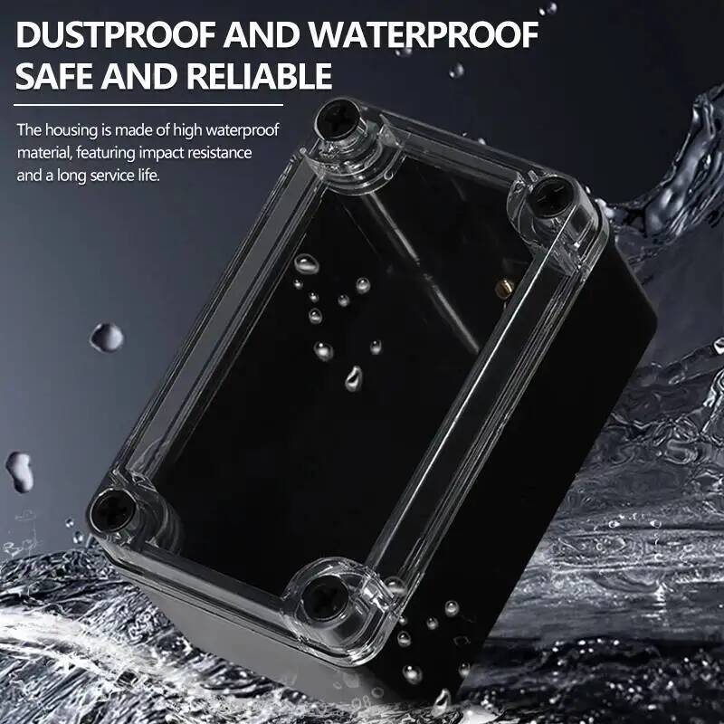 2pcs Transparent Cover Waterpr - Outdoor Power Box Cover review and price