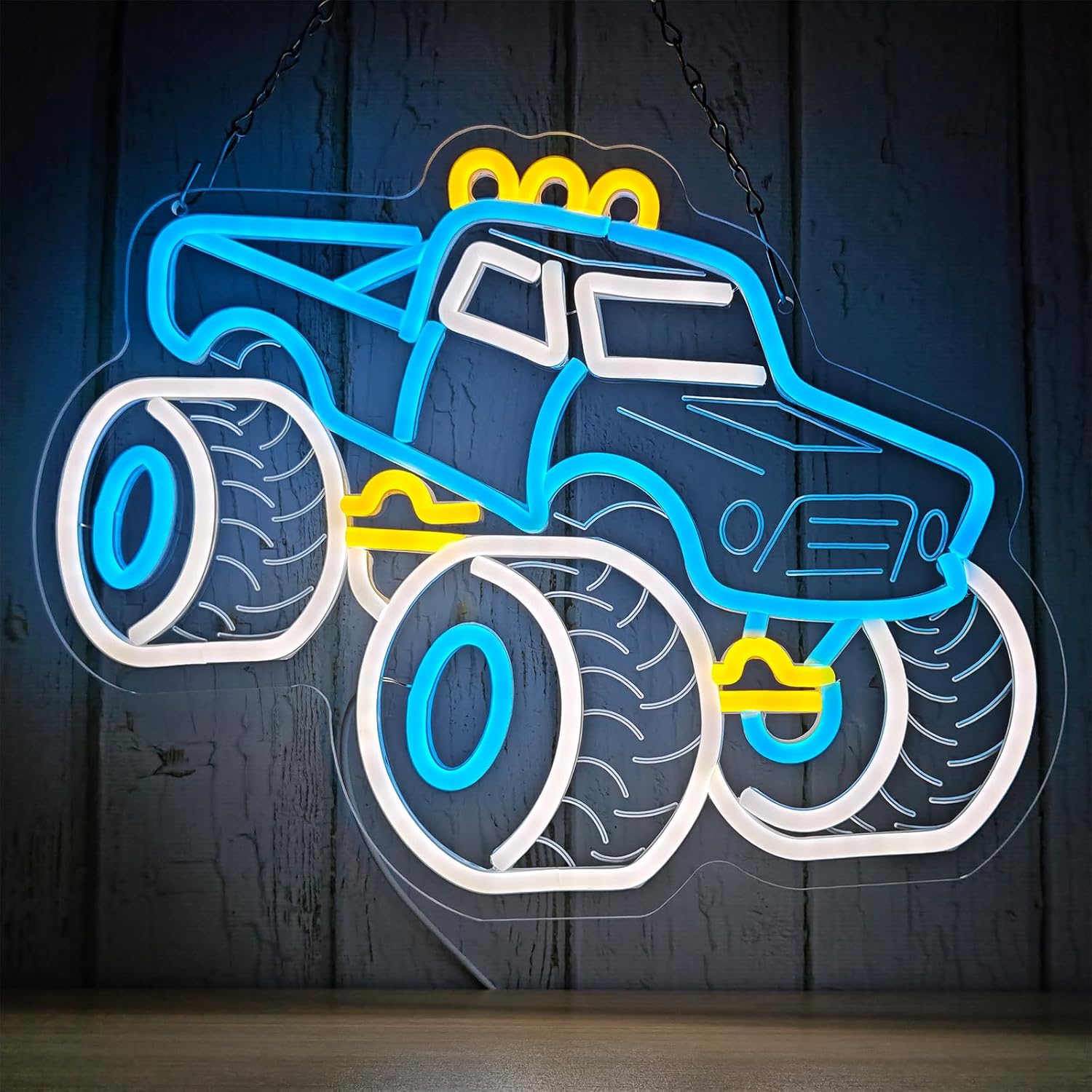  Truck Neon Sign USB Powered  - Outdoor Power Garage review and price