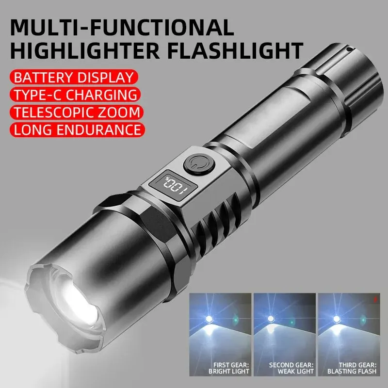 Powerful Led Handheld Flashlig - Outdoor Power Lights review and price