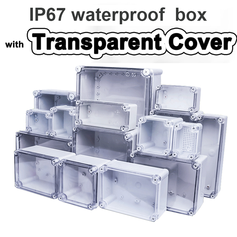 F-type transparent waterproof  - Outdoor Power Box Cover review and price