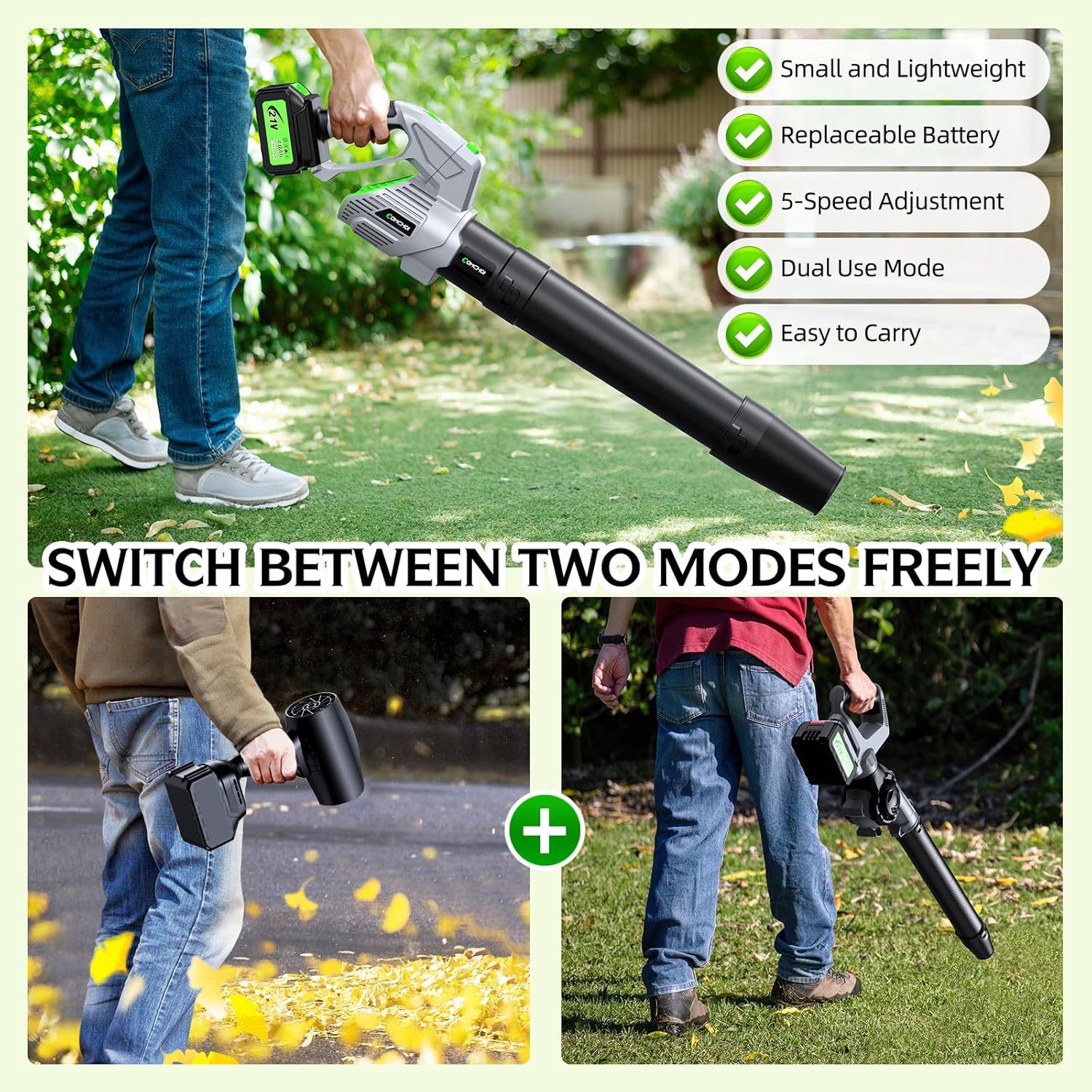 Cordless Electric Leaf Blower  - Leaf Blower Cordless review and price