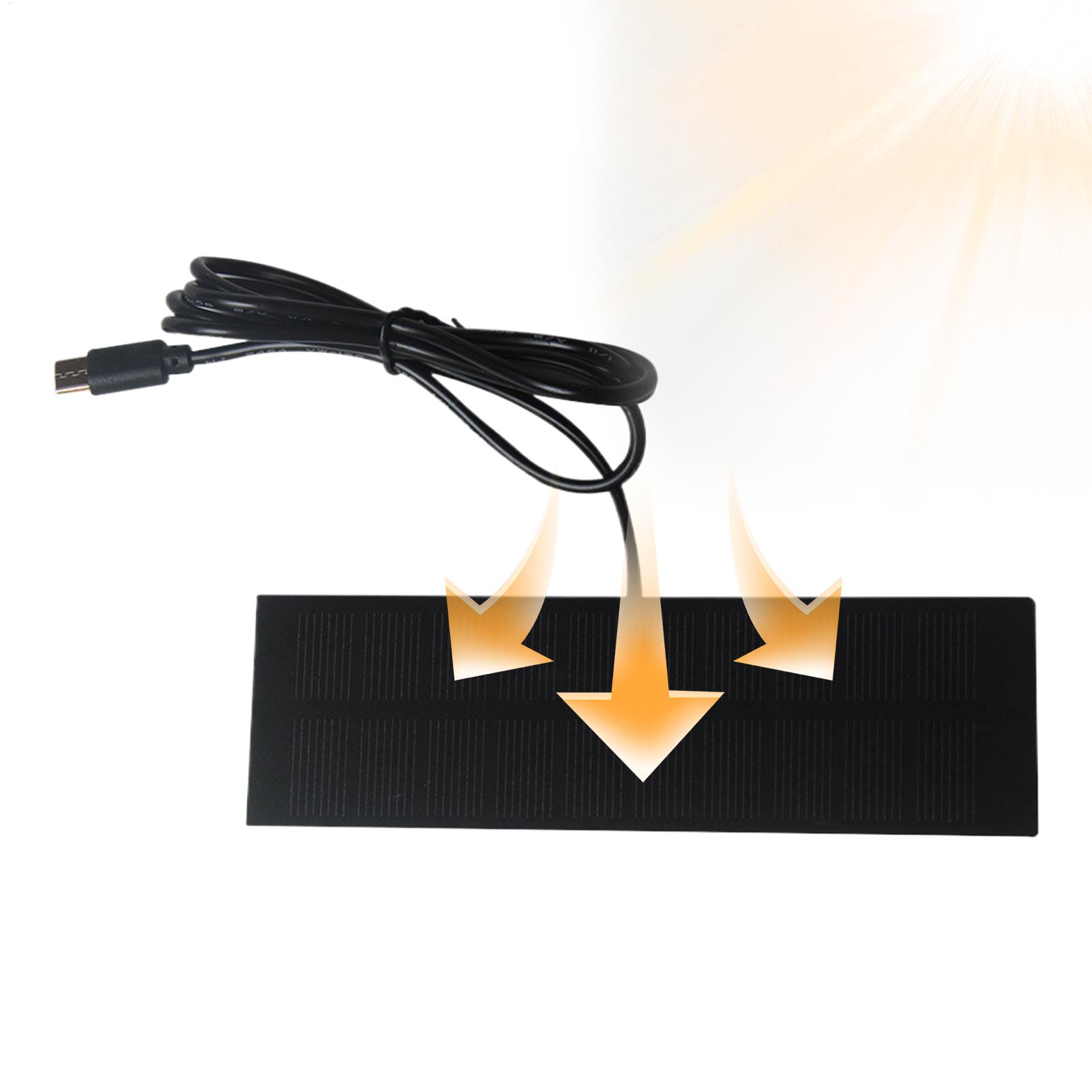 5V 3.7-5W Portable Solar Panel - Outdoor Usb Power Bank review and price