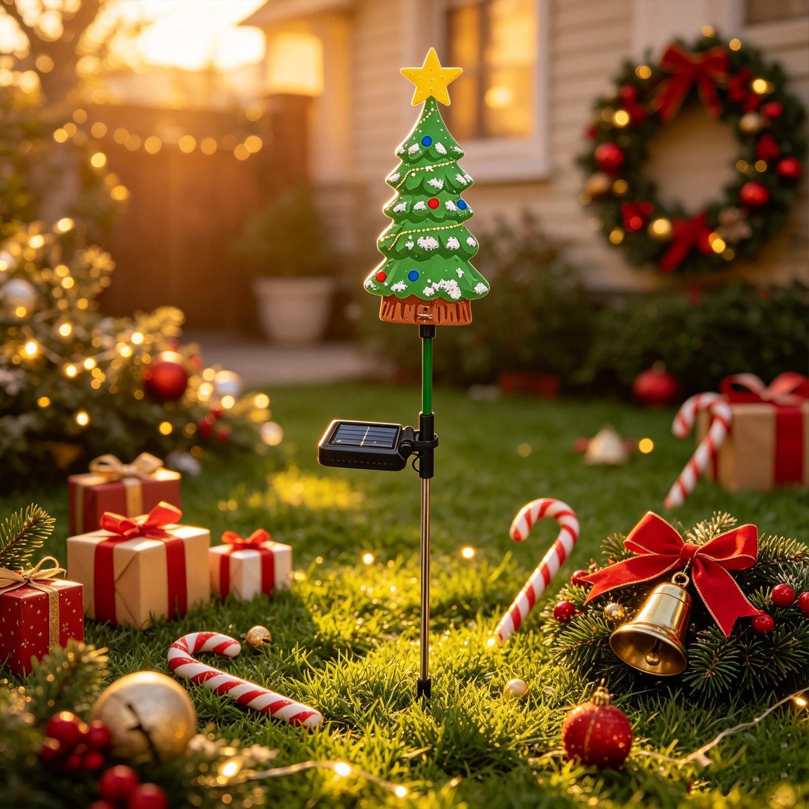 Outdoor Christmas Tree LED Wat - Outdoor Power Stake review and price