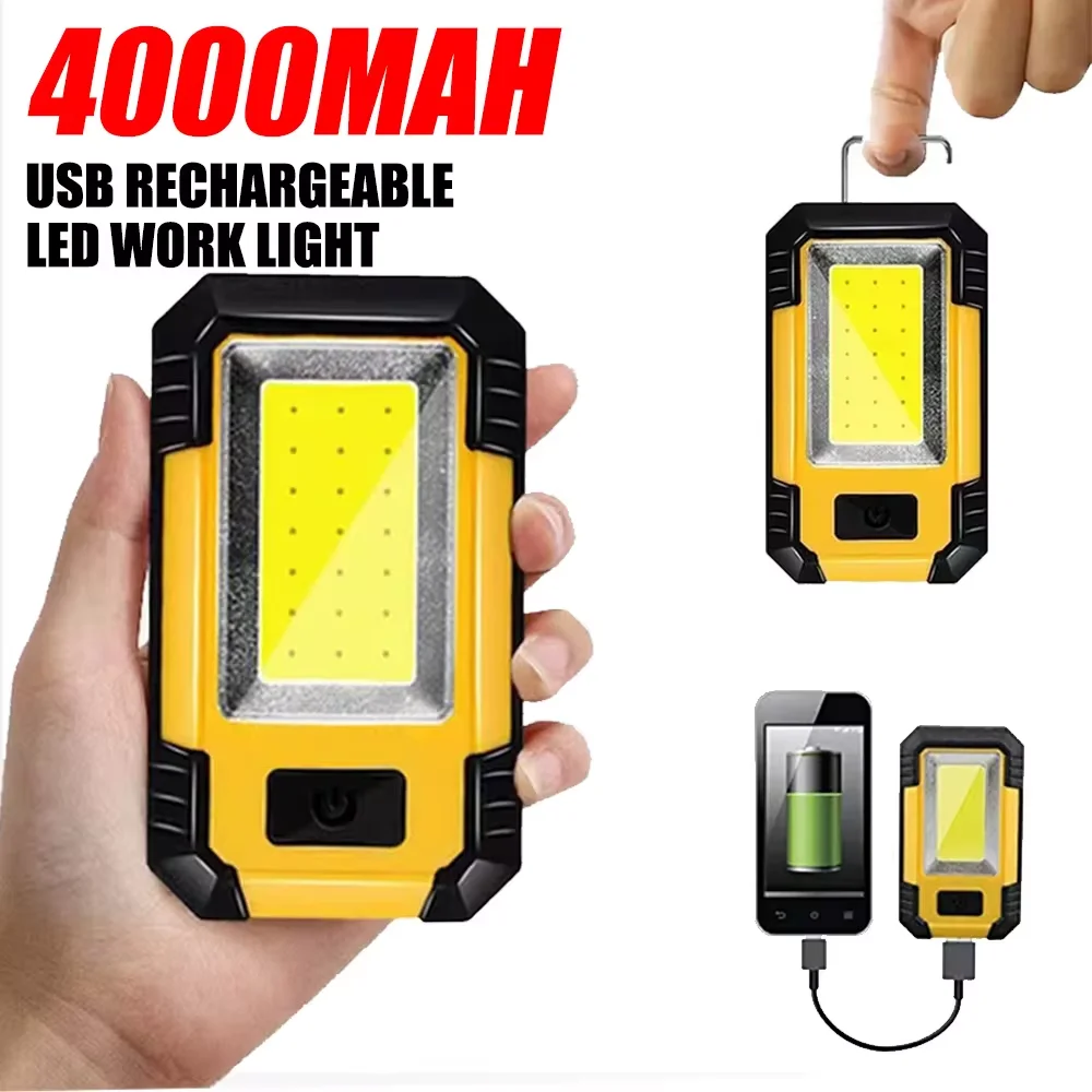 Rechargeable 4000MaH Work Ligh - Outdoor Power Lights review and price