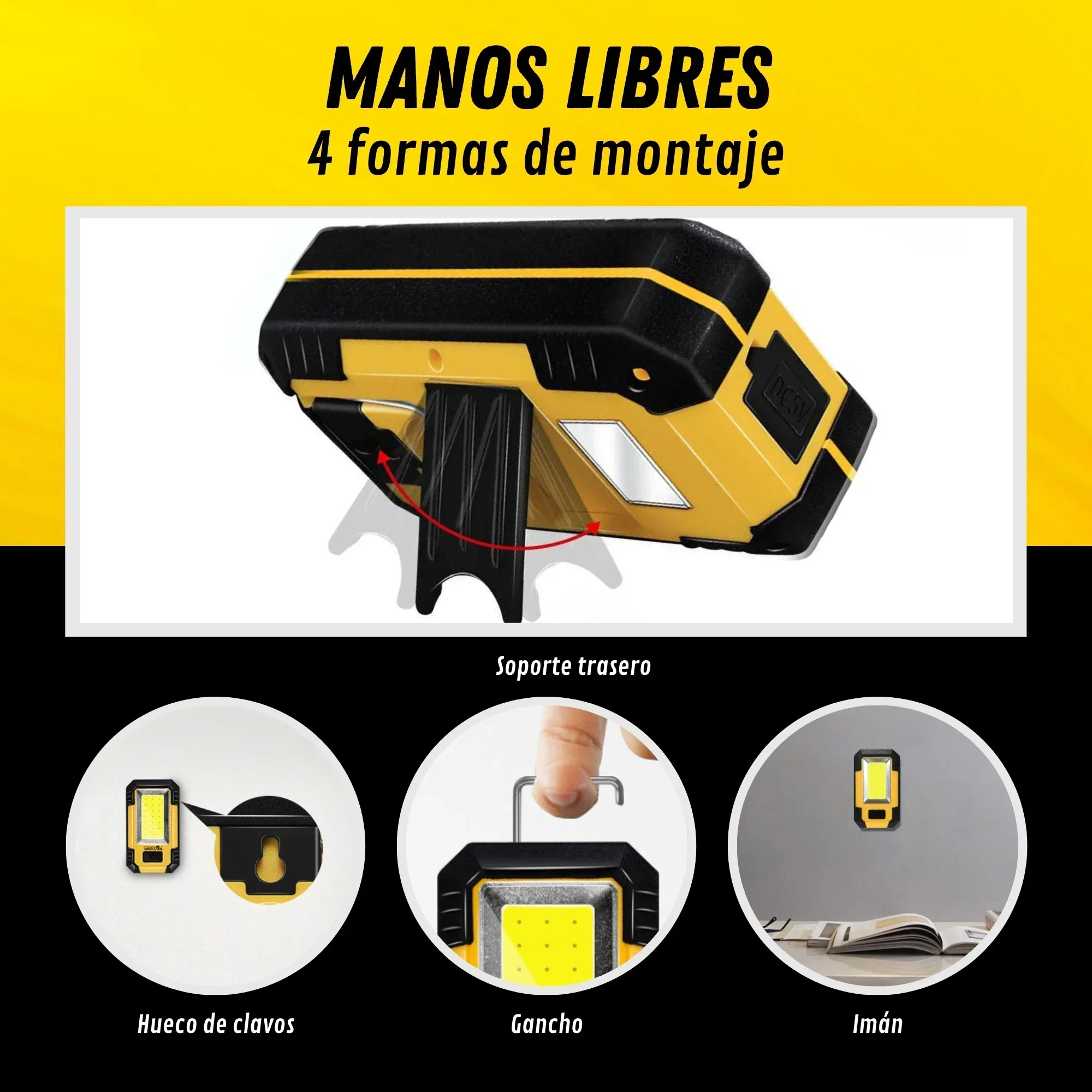 Rechargeable 4000MaH Work Ligh - Outdoor Power Lights review and price