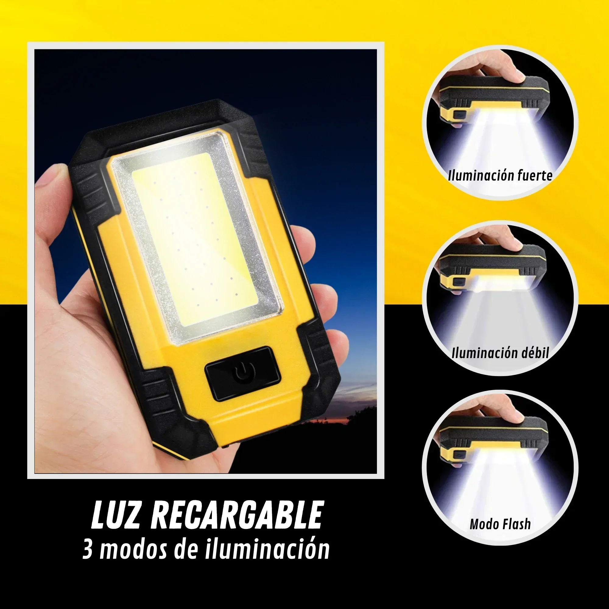 Rechargeable 4000MaH Work Ligh - Outdoor Power Lights review and price