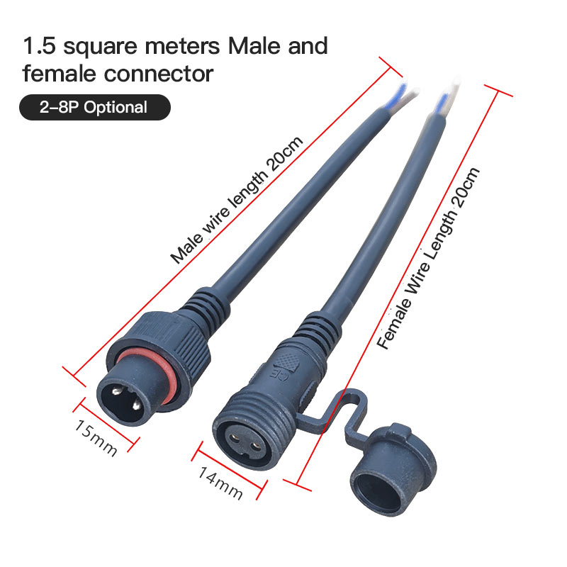Male Female Extension Wire Con - Extension Cord Outdoor review and price