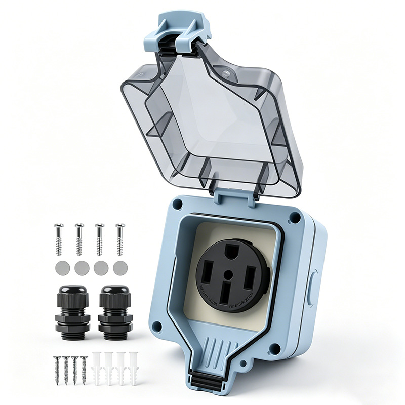Outdoor Power Outlet Box Water - Outdoor Power Box Cover review and price