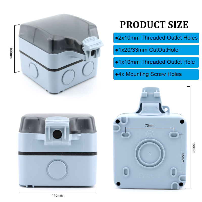 Outdoor Power Outlet Box Water - Outdoor Power Box Cover review and price