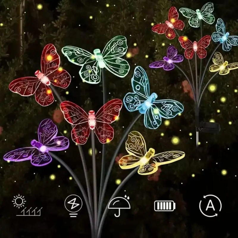 Solar Powered Butterfly Lights - Outdoor Power Lights review and price