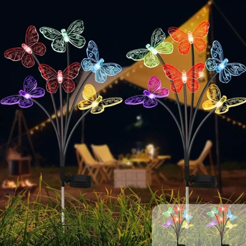 Solar Powered Butterfly Lights - Outdoor Power Lights review and price