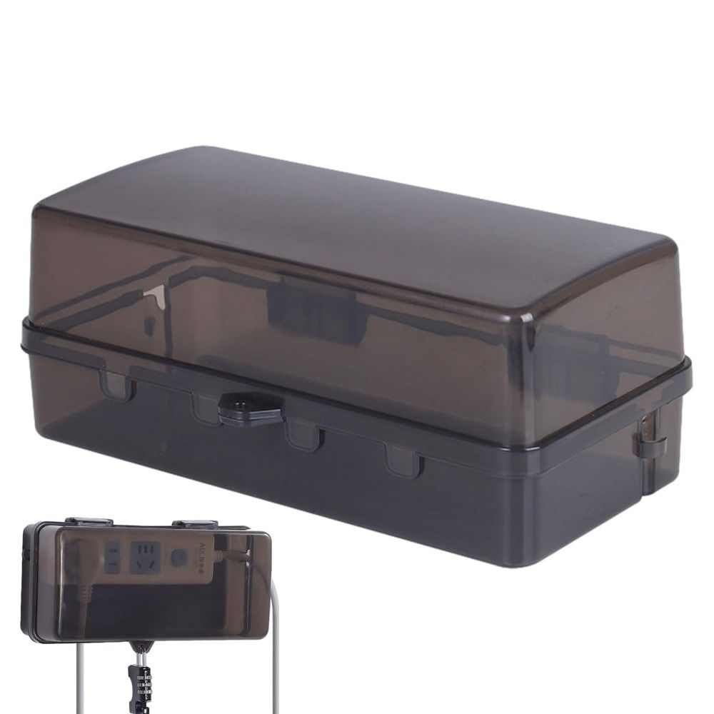 Portable Plastic Plug Box Anti - Extension Cord Outdoor review and price