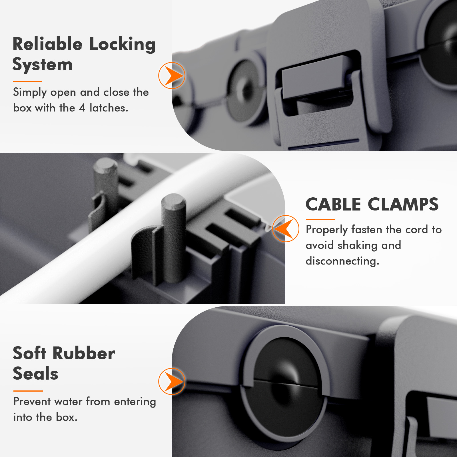 Outdoor Weatherproof Connectio - Outdoor Power Box Cover review and price
