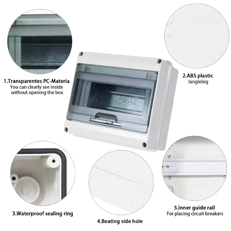 HT Series Junction Box 2/3/5/8 - Outdoor Power Box Cover review and price