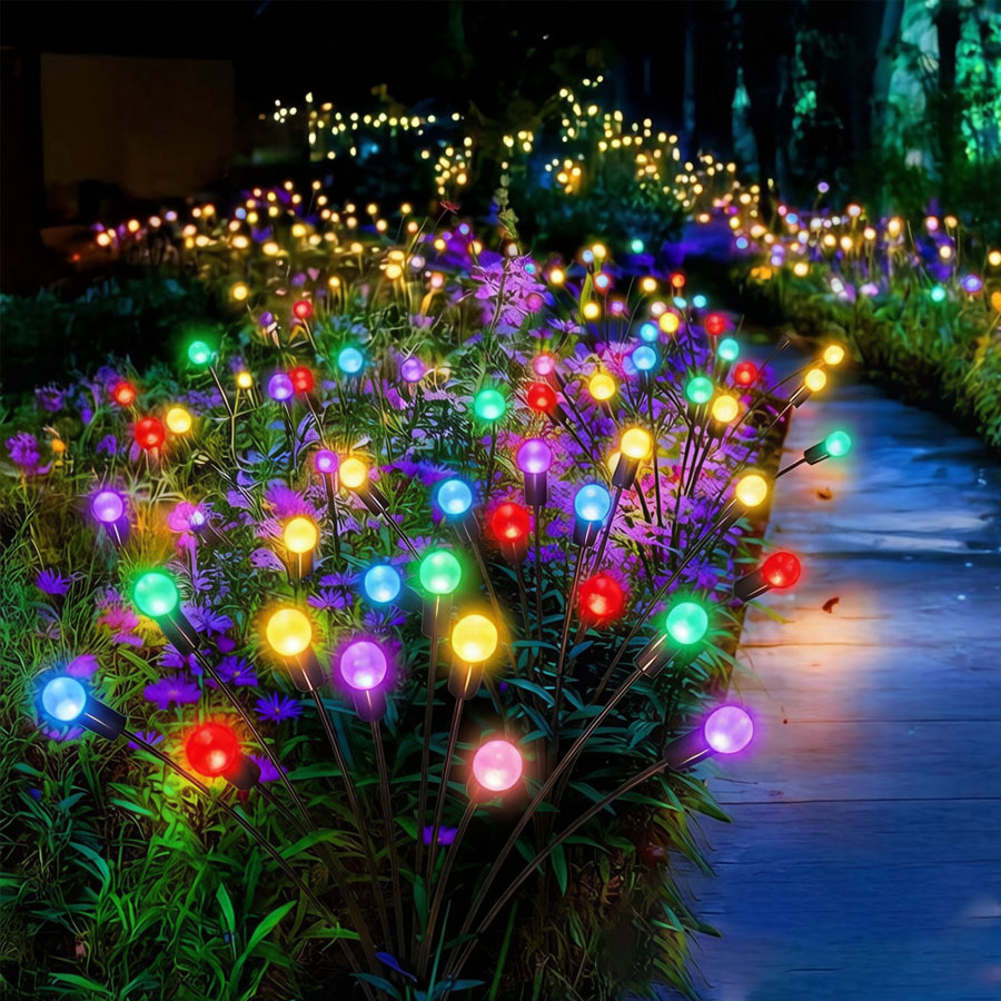 10/6 LED Solar Garden Firefly  - Outdoor Power Stake review and price