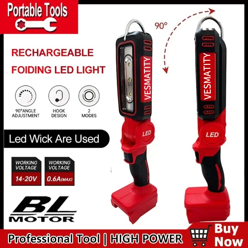 Super Bright 90° LED Work Ligh - Outdoor Power Garage review and price
