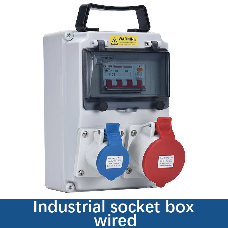 Waterproof Industrial Socket B - Outdoor Power Box Cover review and price