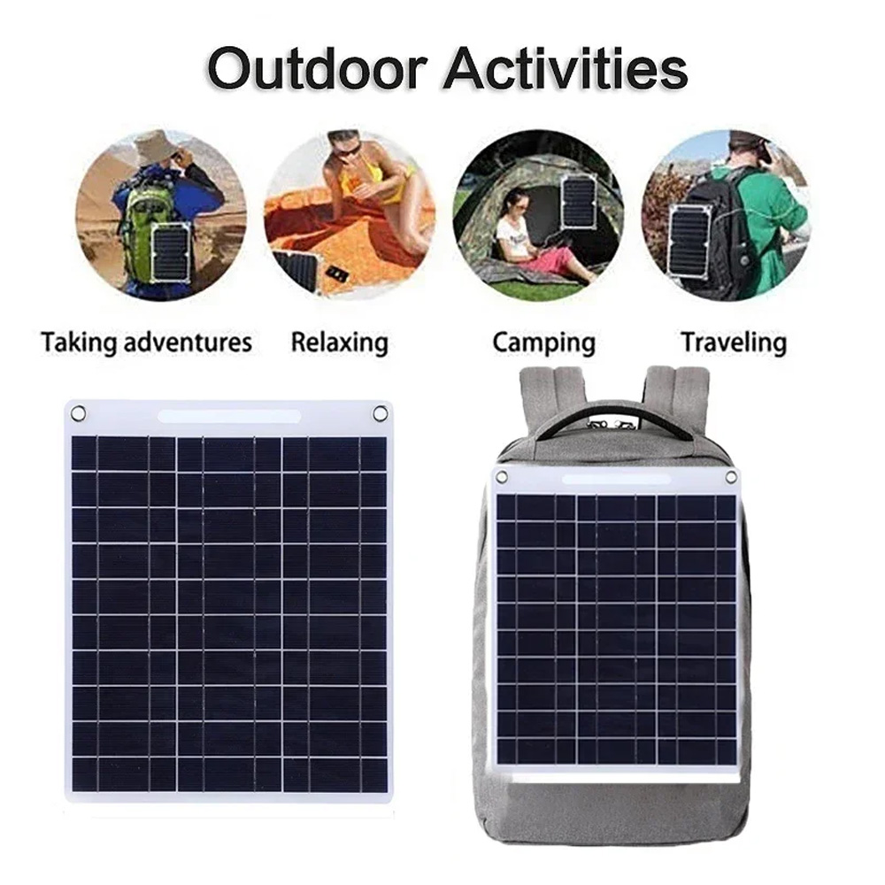 100W Waterproof Solar Panel Po - Outdoor Usb Power Bank review and price