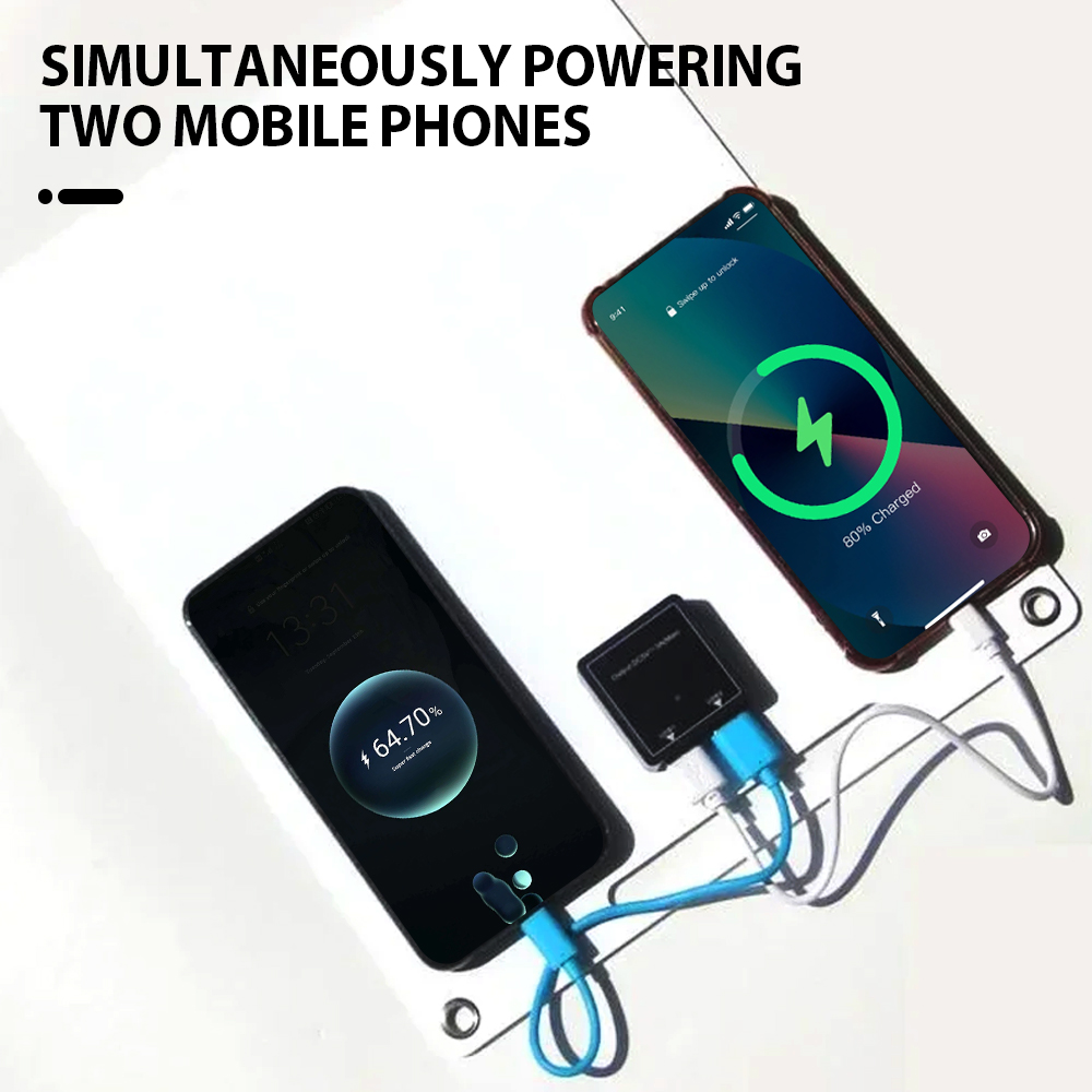 100W Waterproof Solar Panel Po - Outdoor Usb Power Bank review and price